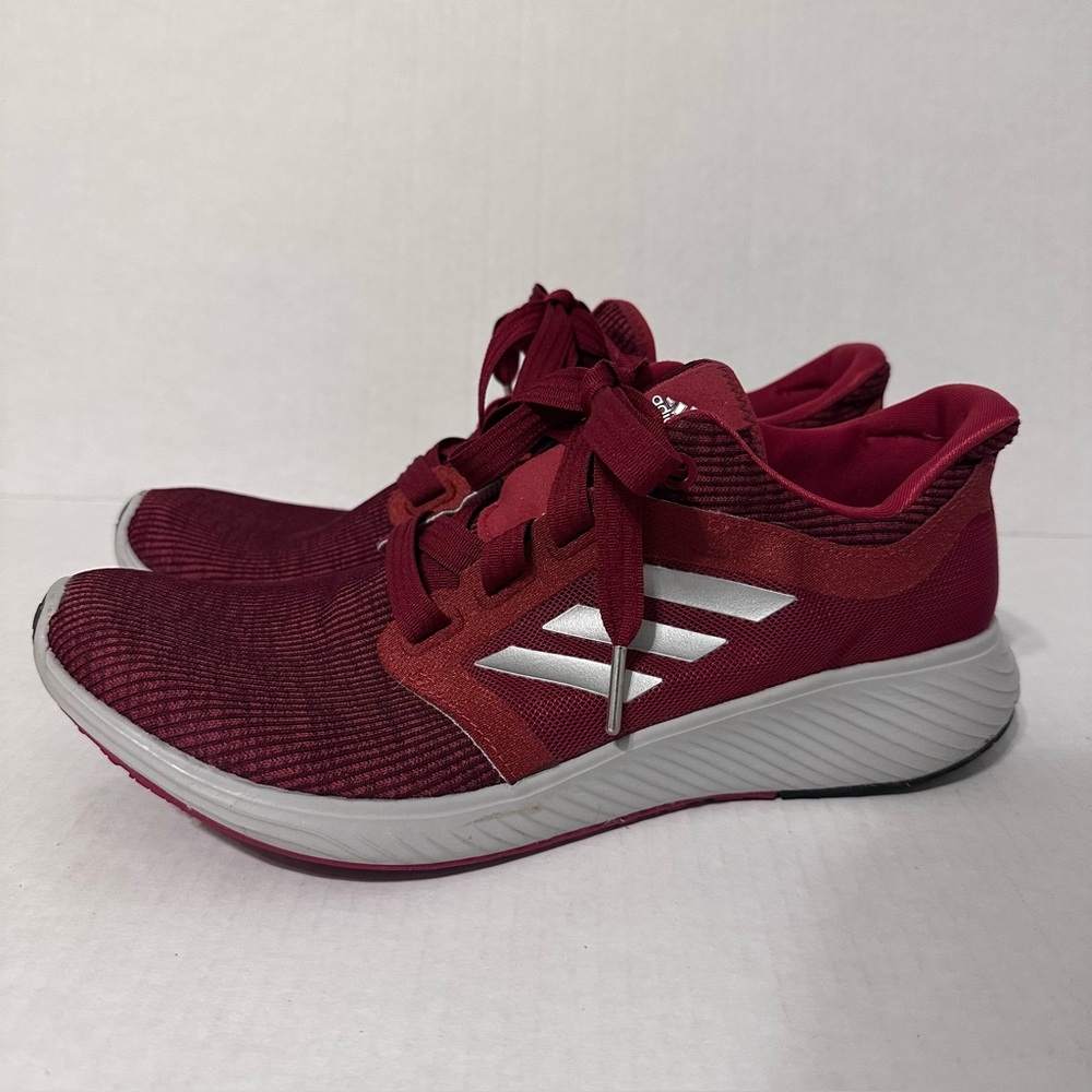 Adidas Edge Lux Bounce Women’s Size 10 Running Shoes Maroon Red Sneakers